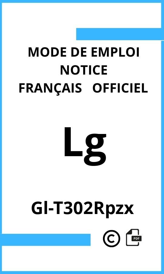 Mode d'emploi four Gl-T302Rpzx Lg Français