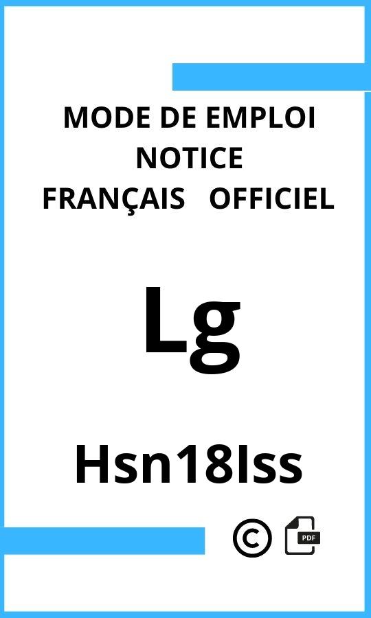 Mode d'emploi four Lg Hsn18Iss Français