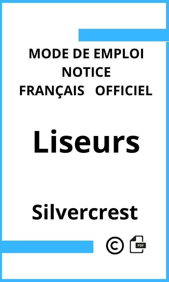 Liseurs Silvercrest Mode d'emploi Français