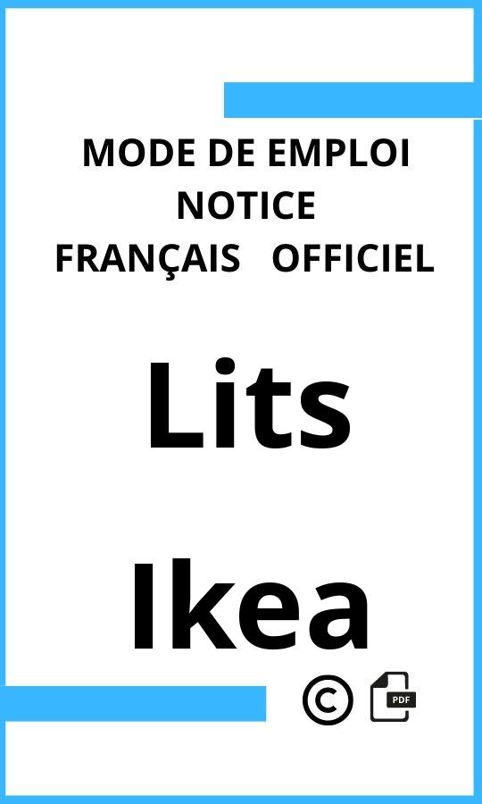 Mode d'emploi four Ikea Lits Français