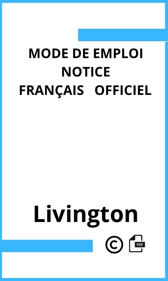 Mode d'emploi four  Livington Français