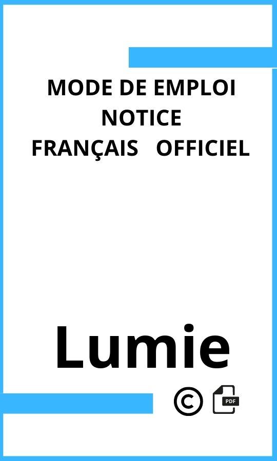 Mode d'emploi four  Lumie Français