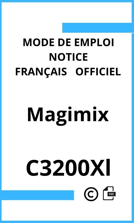 Mode d'emploi four Magimix C3200Xl Français