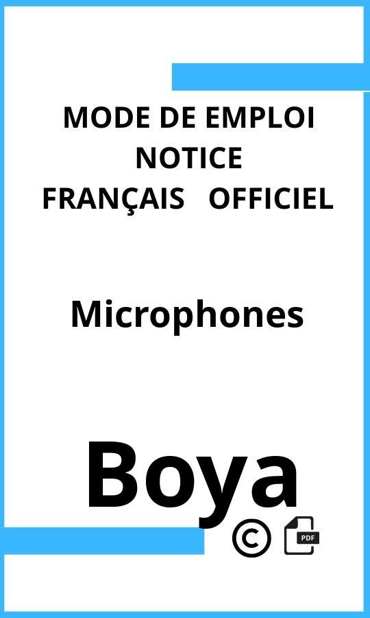 Boya Microphones Mode d'emploi Français