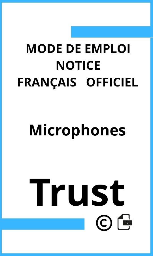 Mode d'emploi four Trust Microphones Français