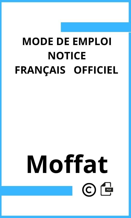 Mode d'emploi four  Moffat Français