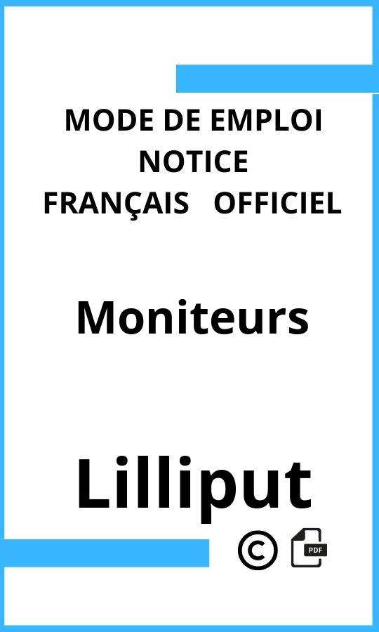 Lilliput Moniteurs Mode d'emploi Français