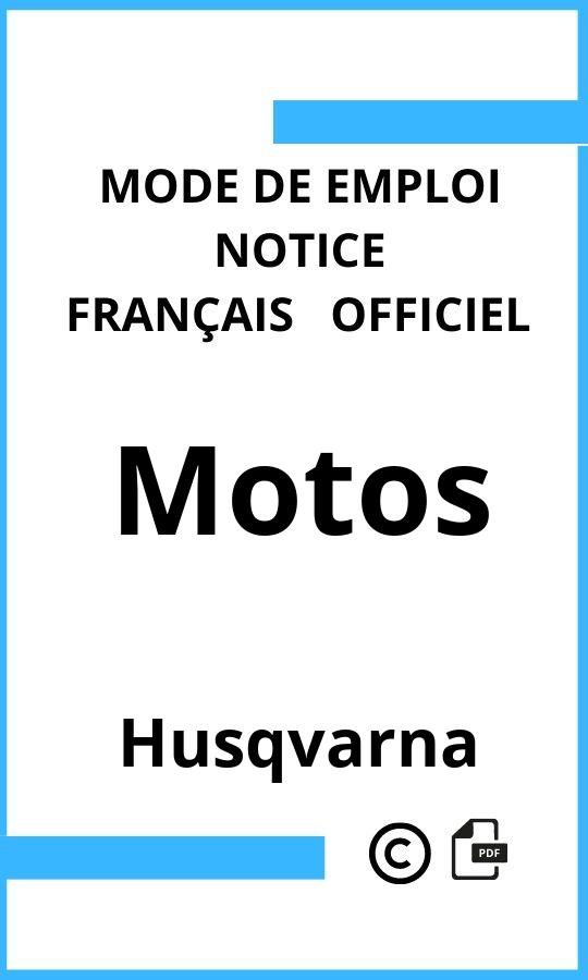 Motos Husqvarna Mode d'emploi Français