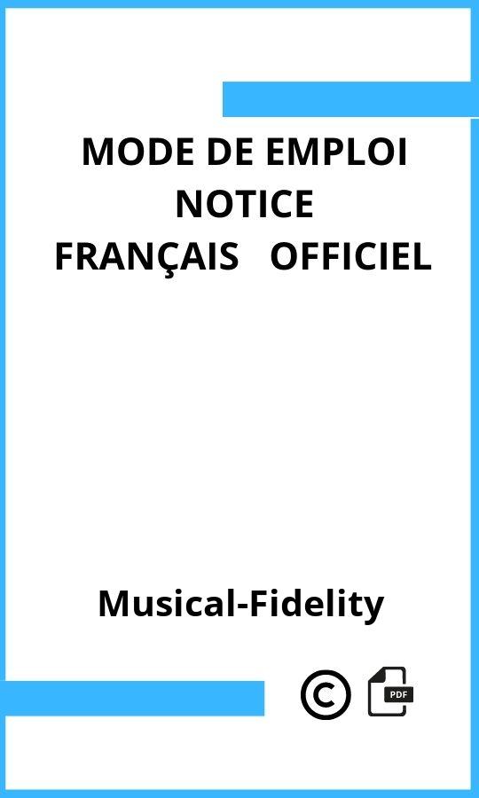  Musical-Fidelity Mode d'emploi Français