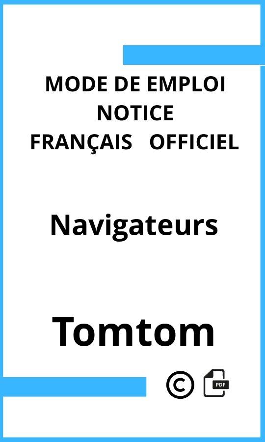 Mode d'emploi four Tomtom Navigateurs Français