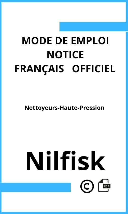 Nilfisk Nettoyeurs-Haute-Pression Mode d'emploi Français