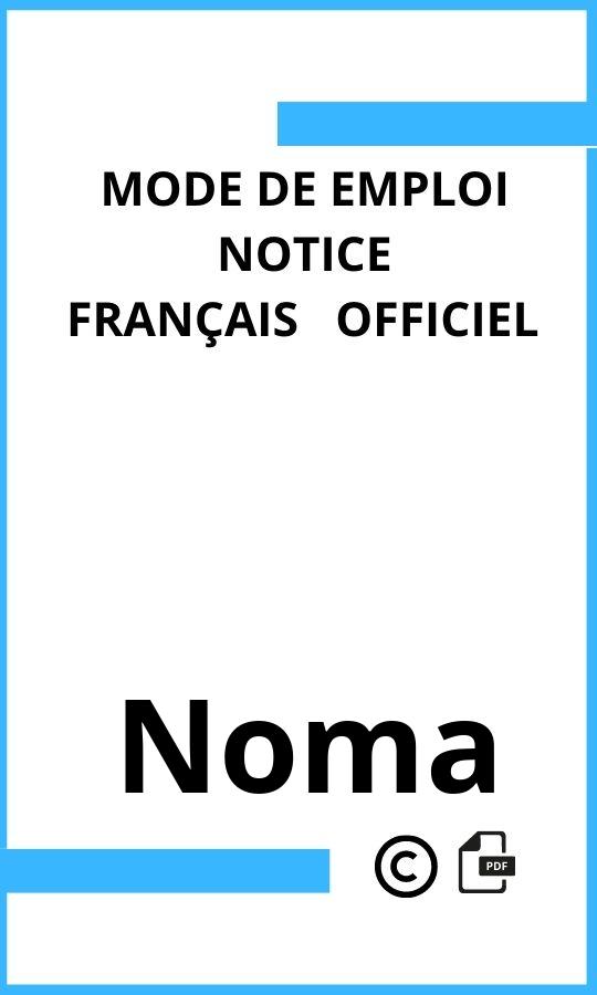 Mode d'emploi four Noma  Français