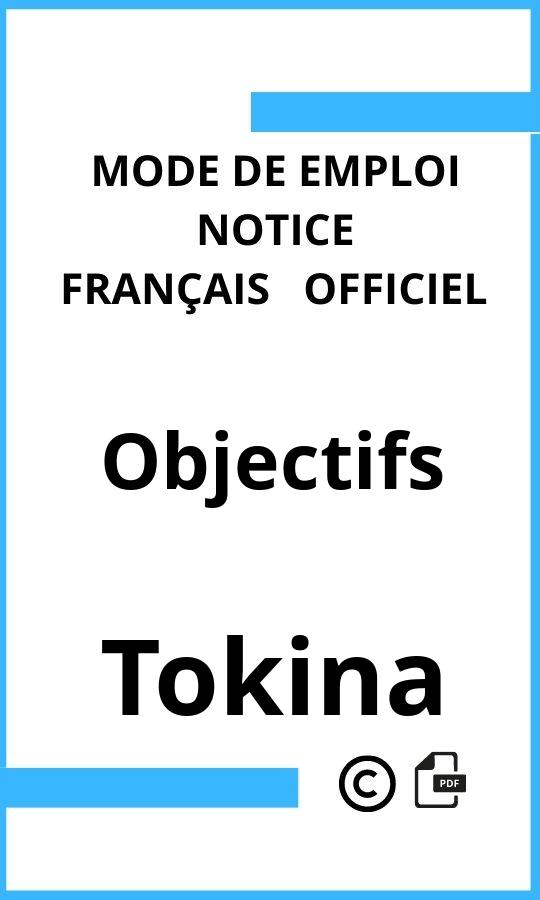 Mode d'emploi four Objectifs Tokina Français