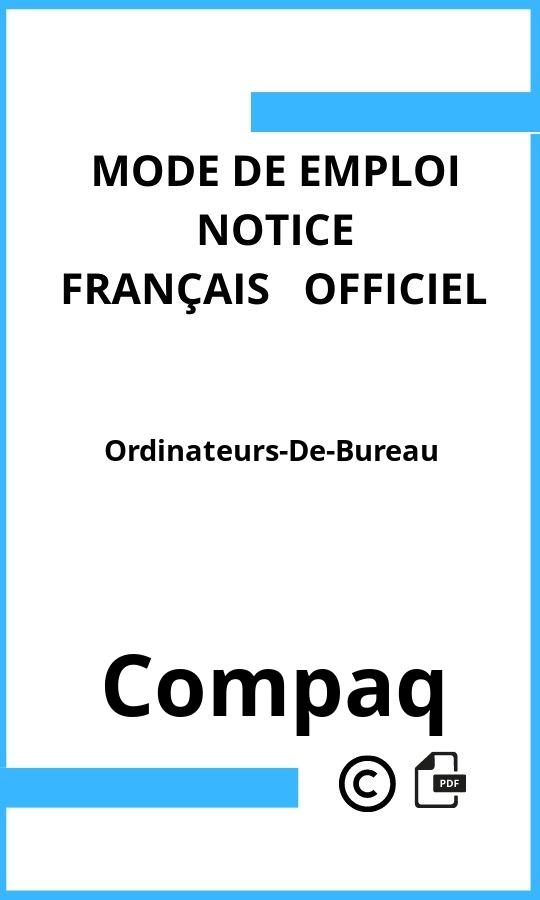 Mode d'emploi four Compaq Ordinateurs-De-Bureau Français