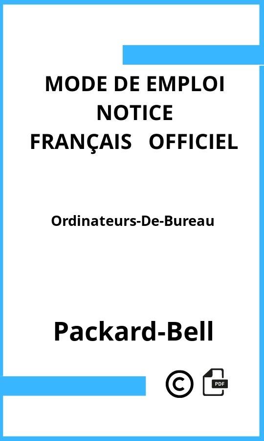 Packard-Bell Ordinateurs-De-Bureau Mode d'emploi Français