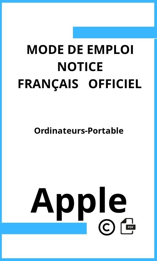 Mode d'emploi four Apple Ordinateurs-Portable Français