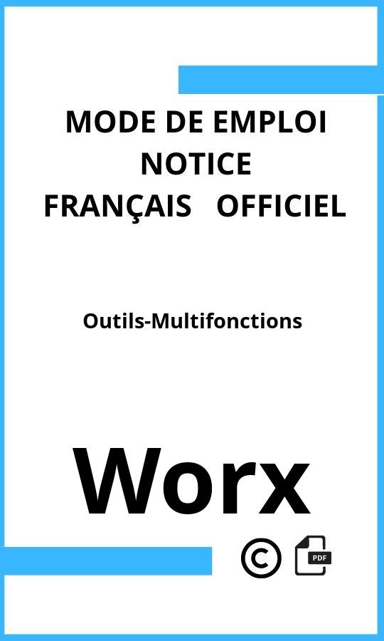 Mode d'emploi four Worx Outils-Multifonctions Français