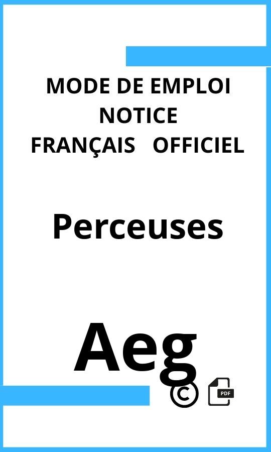 Mode d'emploi four Aeg Perceuses Français