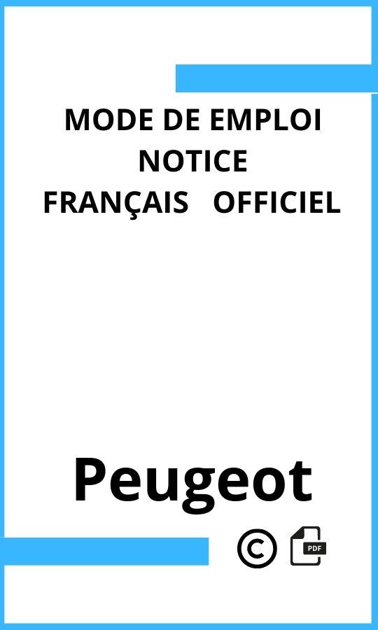 Mode d'emploi four  Peugeot Français