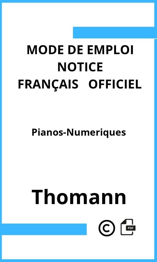 Thomann Pianos-Numeriques Mode d'emploi Français