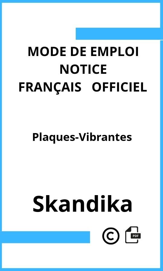 Skandika Plaques-Vibrantes Mode d'emploi Français