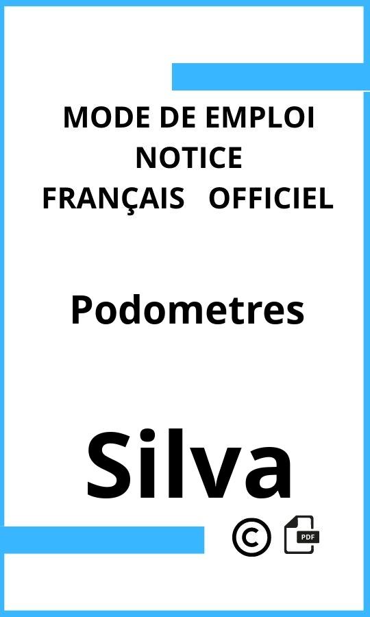 Mode d'emploi four Podometres Silva Français