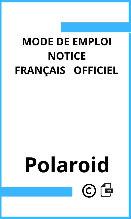  Polaroid Mode d'emploi Français