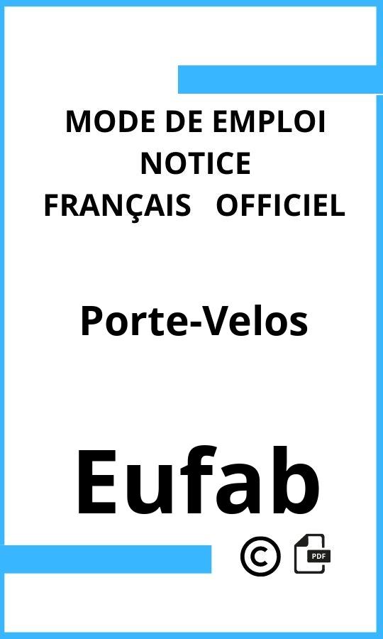 Porte-Velos Eufab Mode d'emploi Français