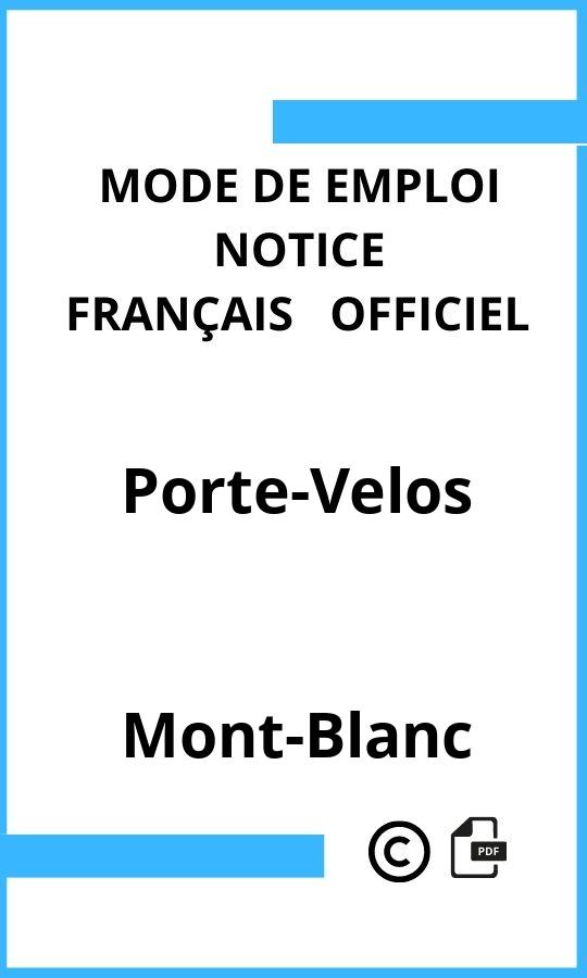 Mont-Blanc Porte-Velos Mode d'emploi Français