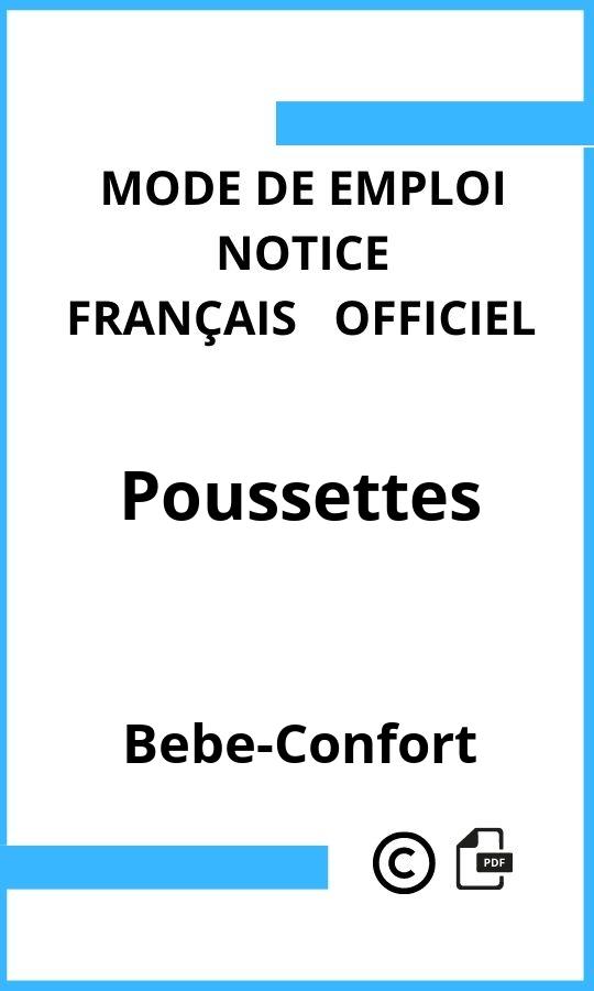 Mode d'emploi four Poussettes Bebe-Confort Français