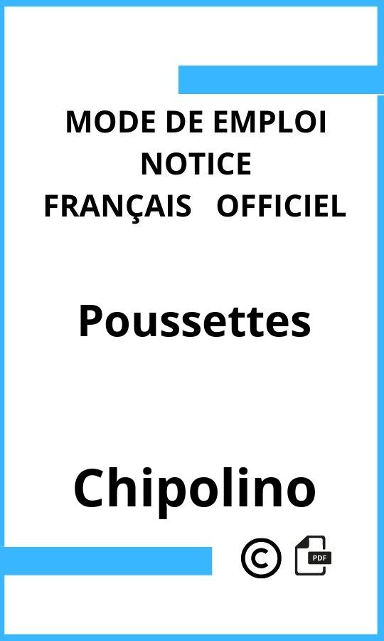 Mode d'emploi four Chipolino Poussettes Français