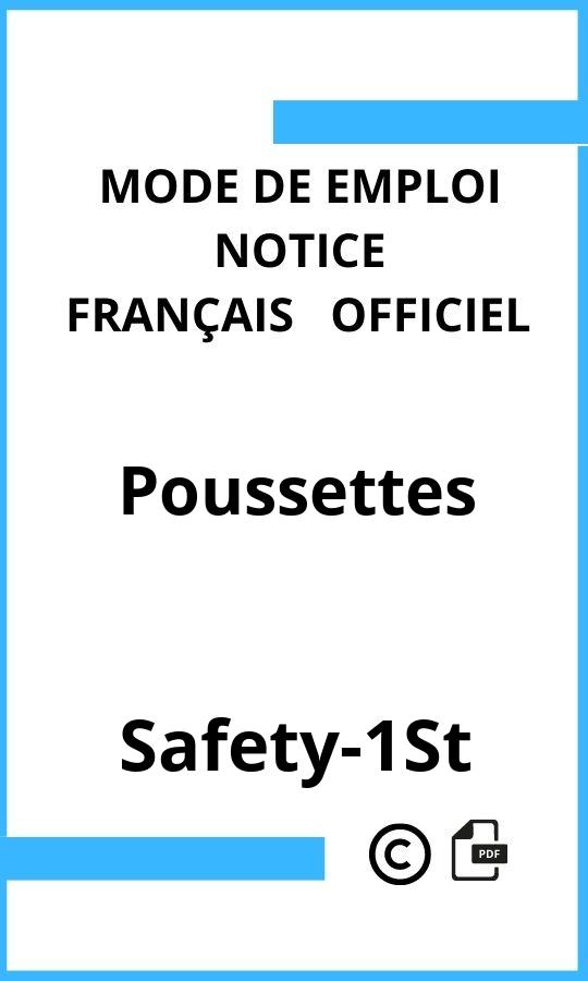 Poussettes Safety-1St Mode d'emploi Français