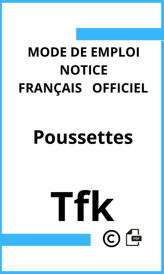 Mode d'emploi four Tfk Poussettes Français