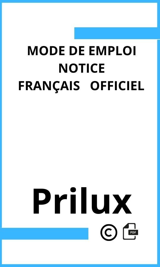  Prilux Mode d'emploi Français