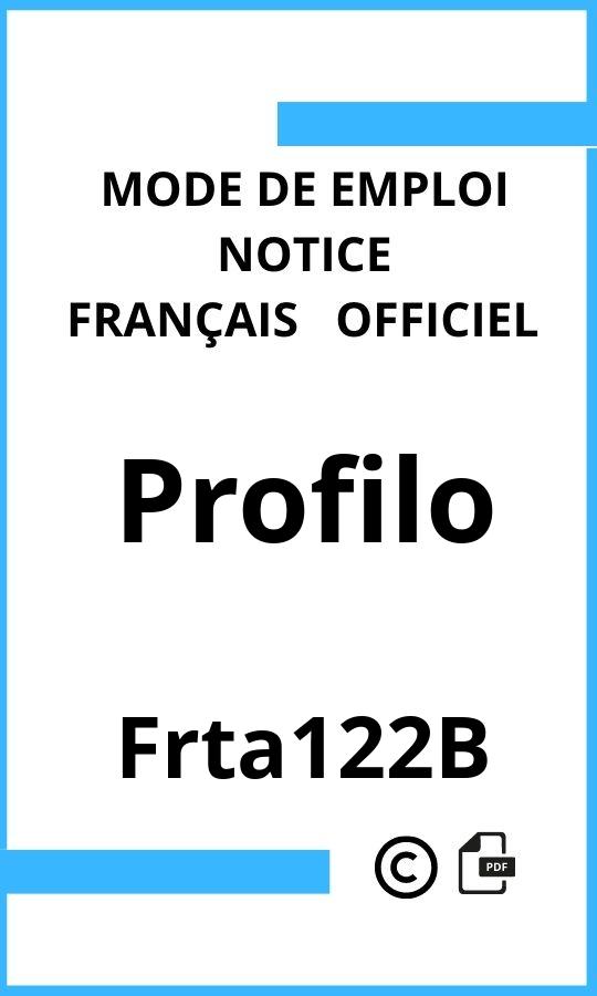 Mode d'emploi four Profilo Frta122B Français