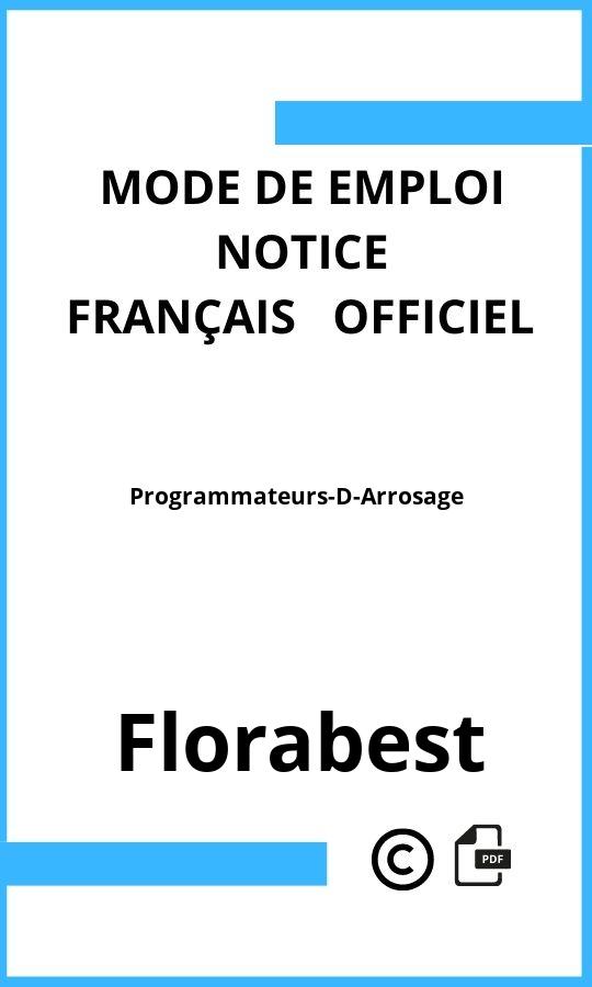 Programmateurs-D-Arrosage Florabest Mode d'emploi Français