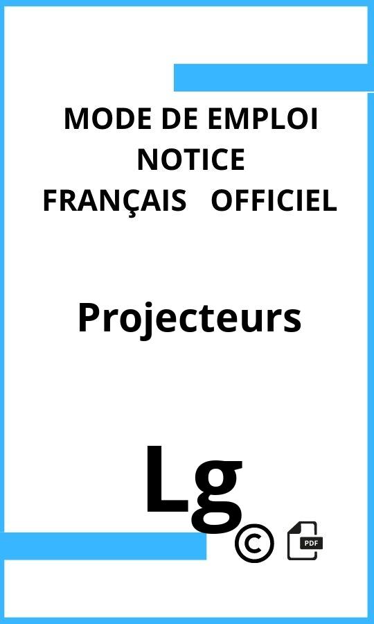 Lg Projecteurs Mode d'emploi Français