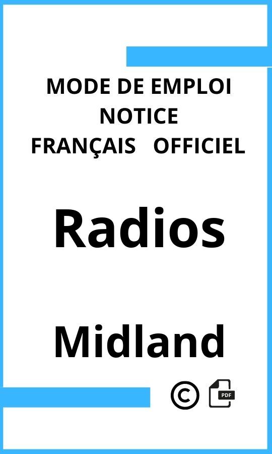 Midland Radios Mode d'emploi Français