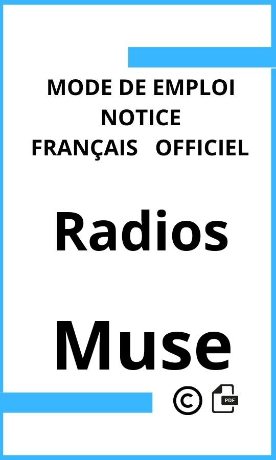 Mode d'emploi four Muse Radios Français