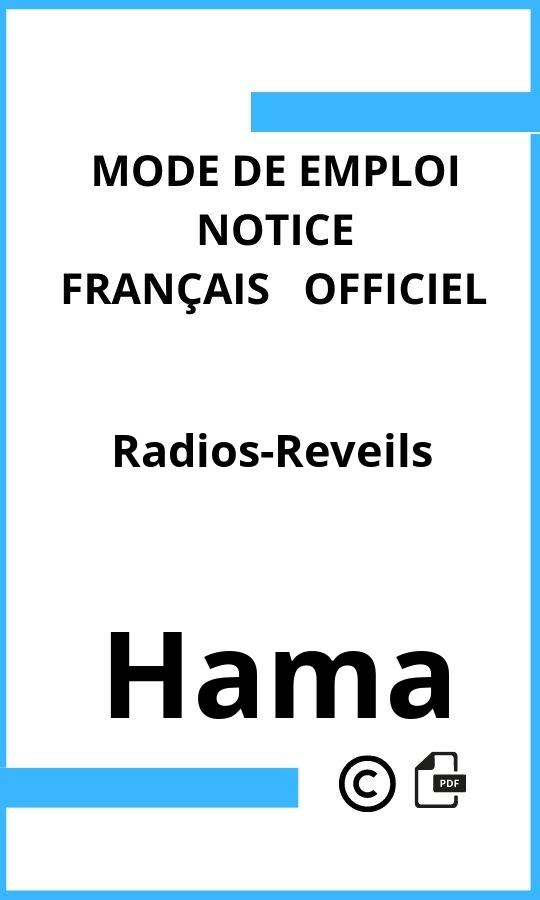 Mode d'emploi four Hama Radios-Reveils Français