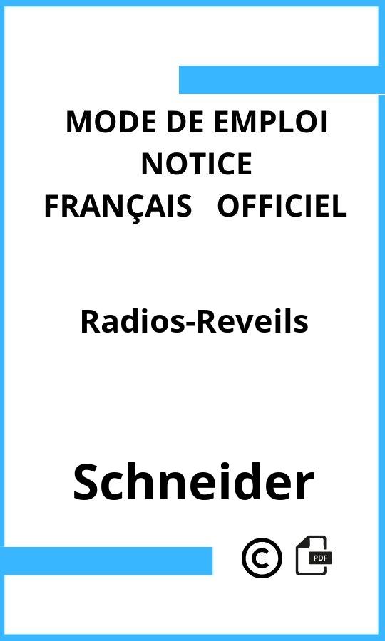 Radios-Reveils Schneider Mode d'emploi Français