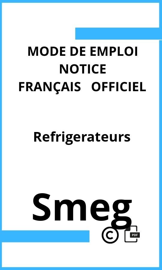 Mode d'emploi four Smeg Refrigerateurs Français