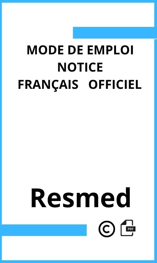 Mode d'emploi four Resmed  Français