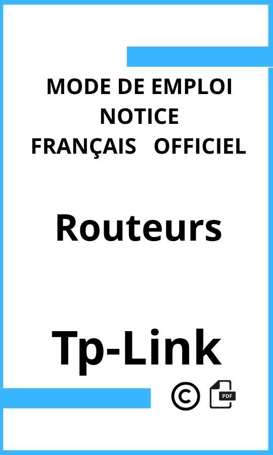 Mode d'emploi four Routeurs Tp-Link Français