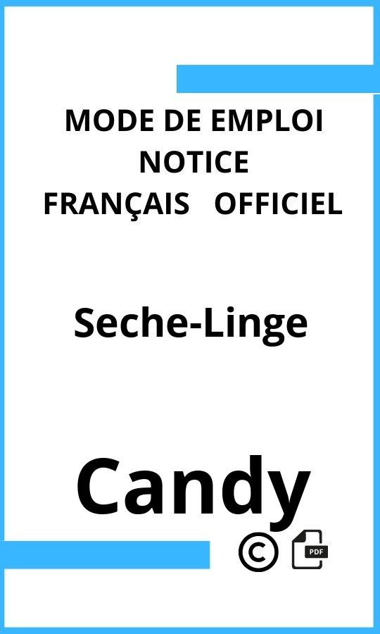 Seche-Linge Candy Mode d'emploi Français