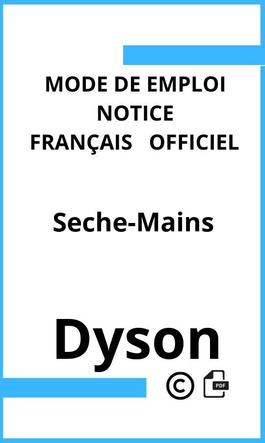 Dyson Seche-Mains Mode d'emploi Français