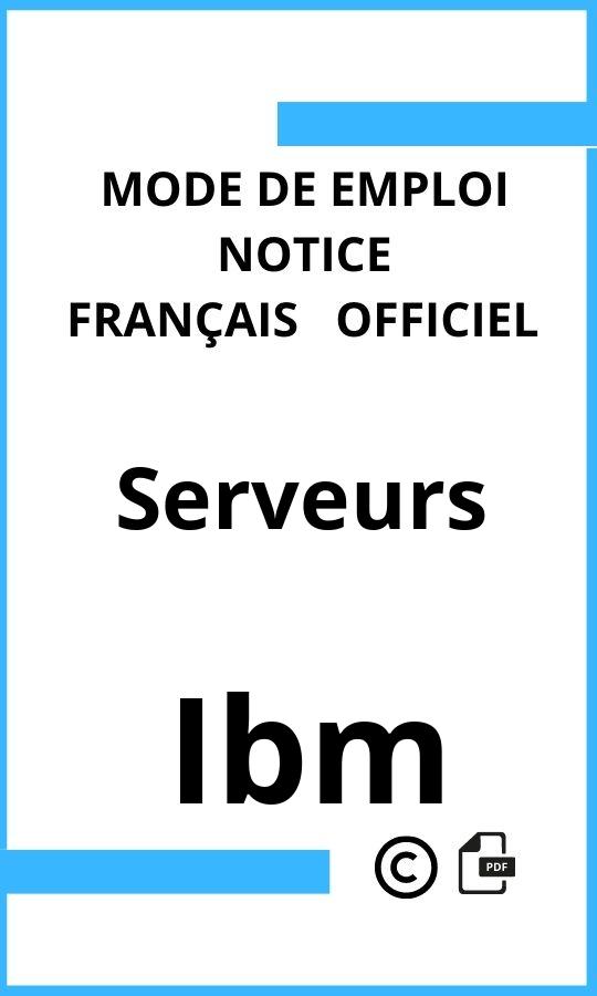 Ibm Serveurs Mode d'emploi Français