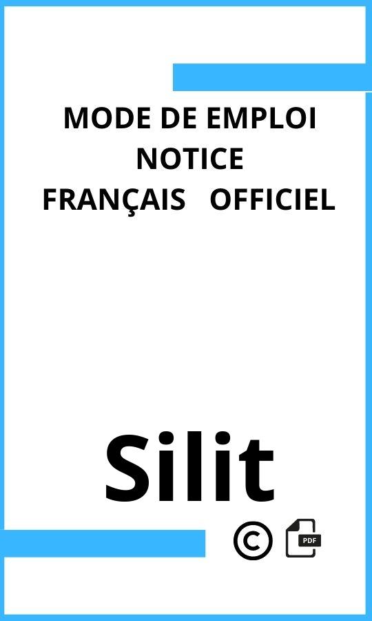 Silit  Mode d'emploi Français