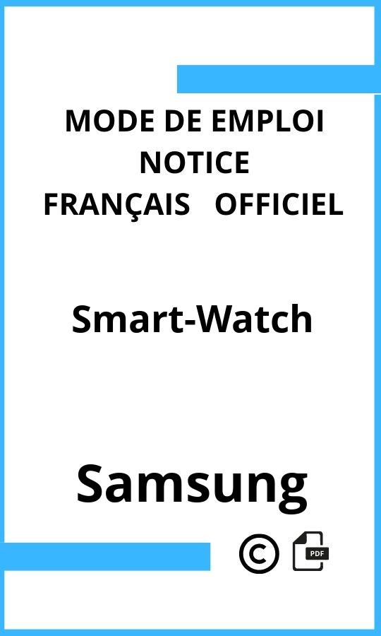 Smart-Watch Samsung Mode d'emploi Français