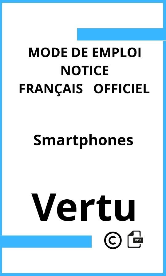 Mode d'emploi four Vertu Smartphones Français